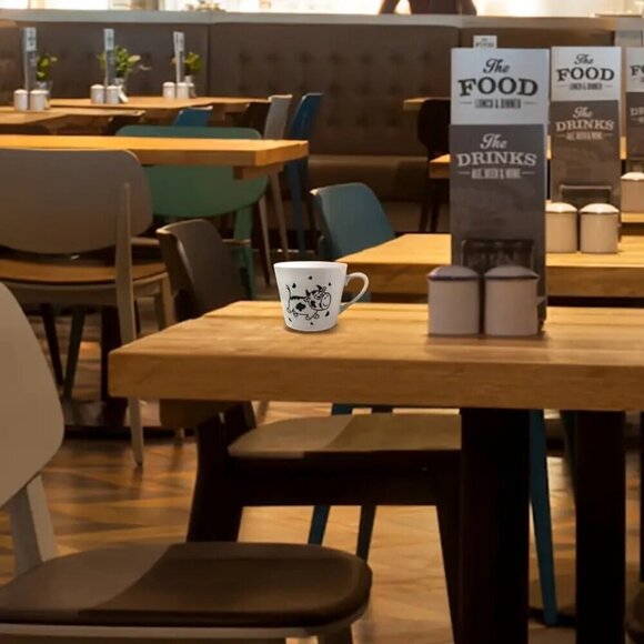 Cartoon Ceramic Cup Mug Creative Cow + Spoon - Picture 5 of 5